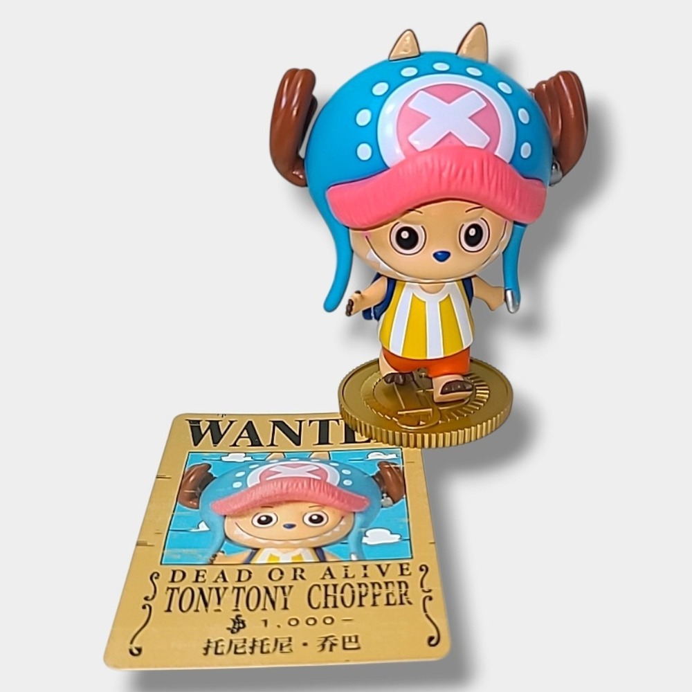 POP MART Labubu The Monsters x One Piece TONY TONY CHOPPER Figure New in OpenBox